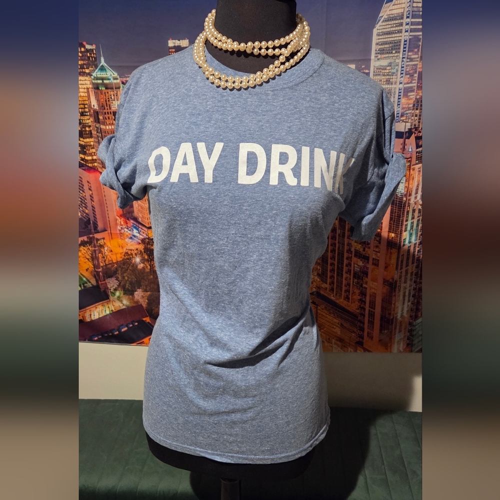 Blue Graphic Women's Top